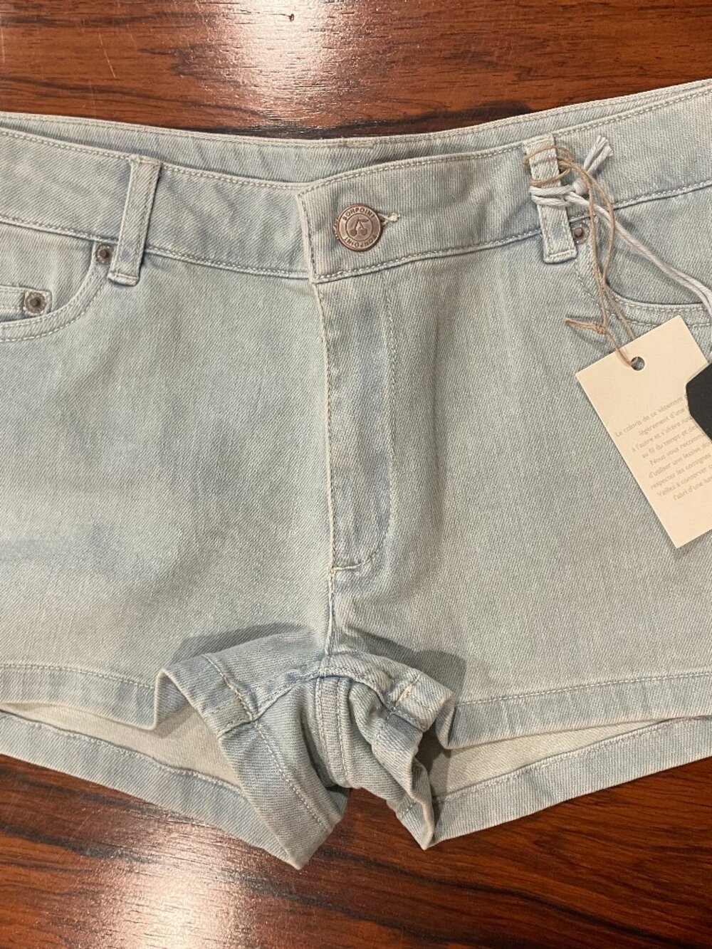 Bonpoint Light Wash Shorts Women's XS/S